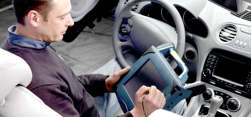 Průmyslová odvětví - Diagnostika člověka pomocí diagnostického přístroje pro automobily
