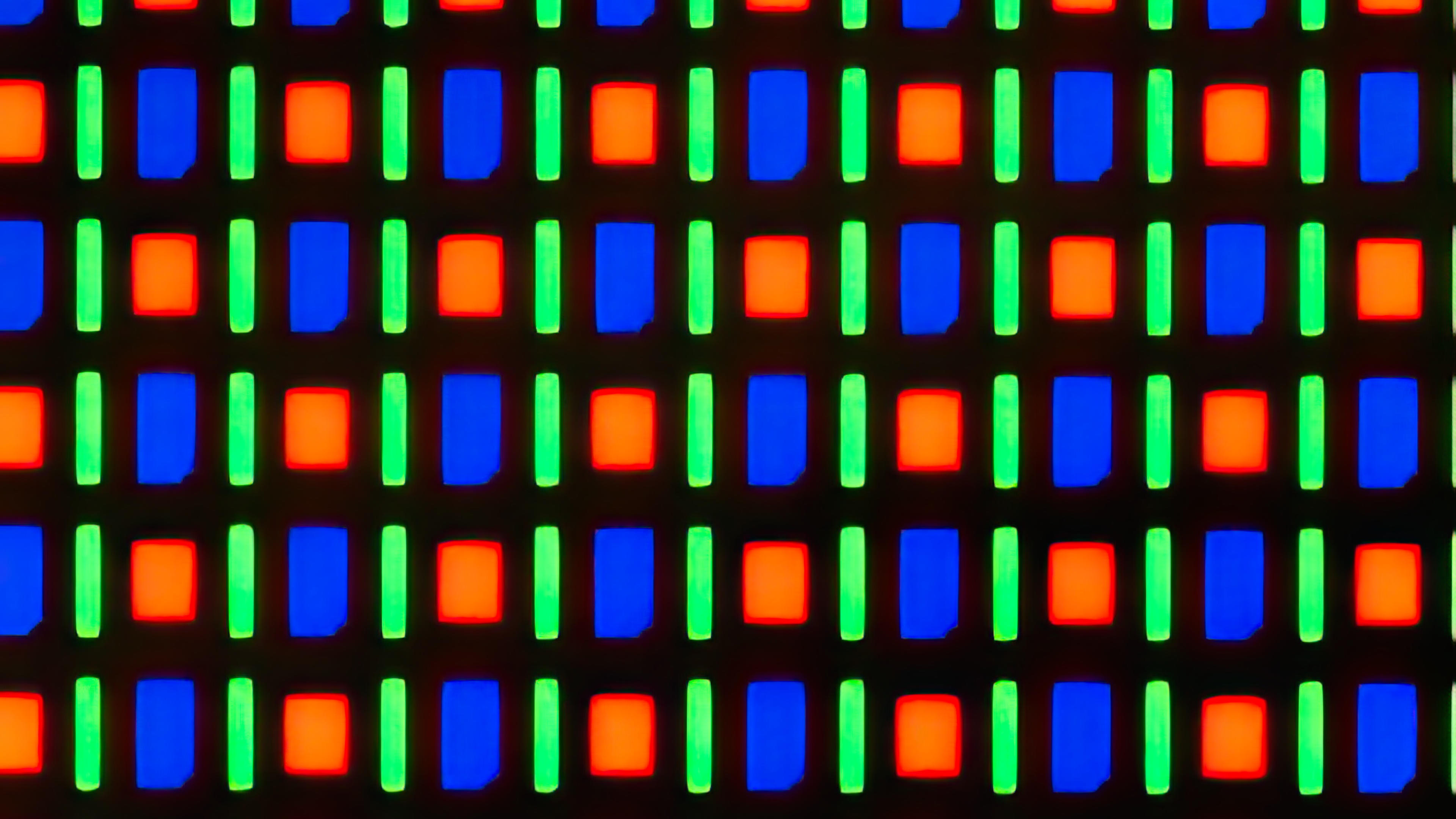 OLED Subpixel Patroon Makro