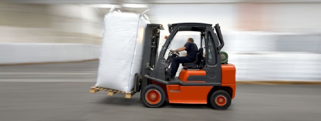 Xe nâng với thiết bị đầu cuối màn hình cảm ứng GFG