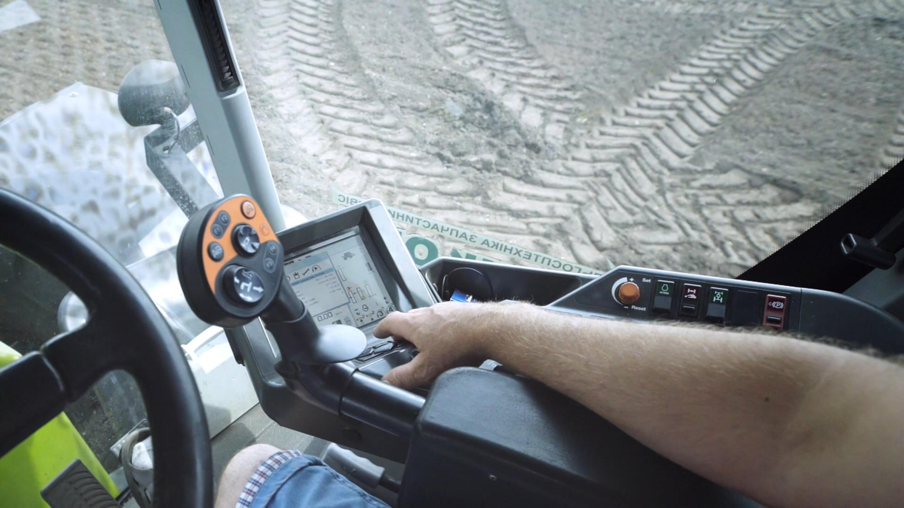 Agriculture - Agriculture Tractor terminal a person driving a tractor