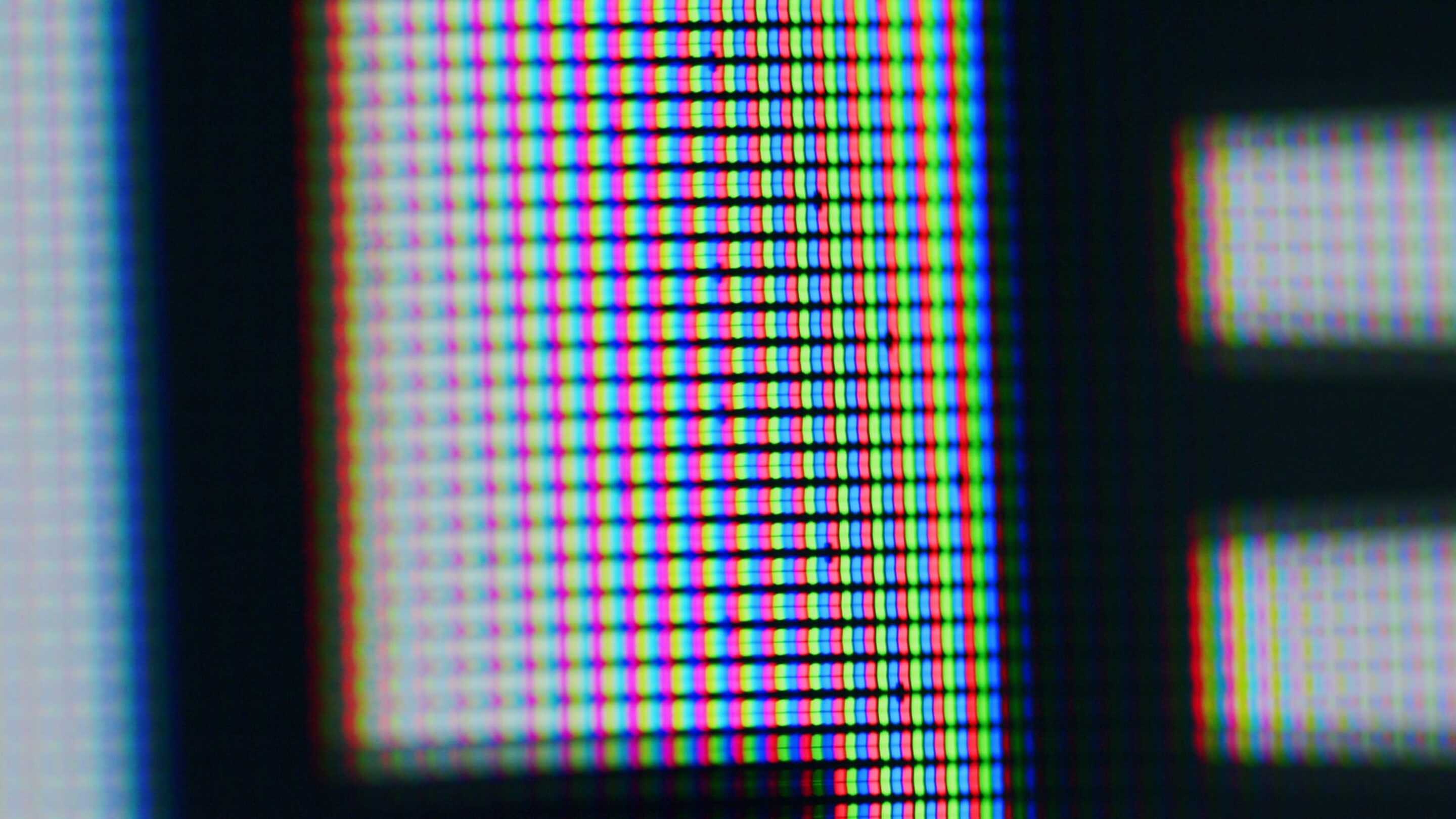 OLED Macro Interelectronix Logo a close up of a screen